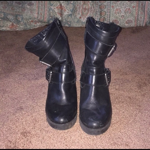 Steve Madden Moto Boots - Picture 2 of 4